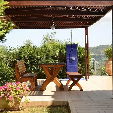 Villa Rotunda A Kolymbari Extérieur photo